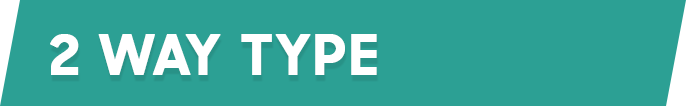 2 WAY TYPE 2 WAY TYPE